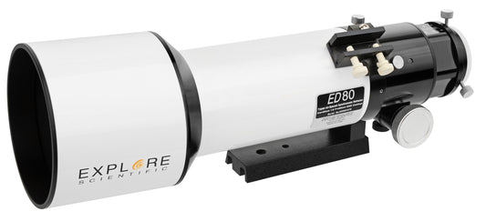 Telescopio EXPLORE SCIENTIFIC ED APO 80mm f/6 FCD-100 Alu HEX