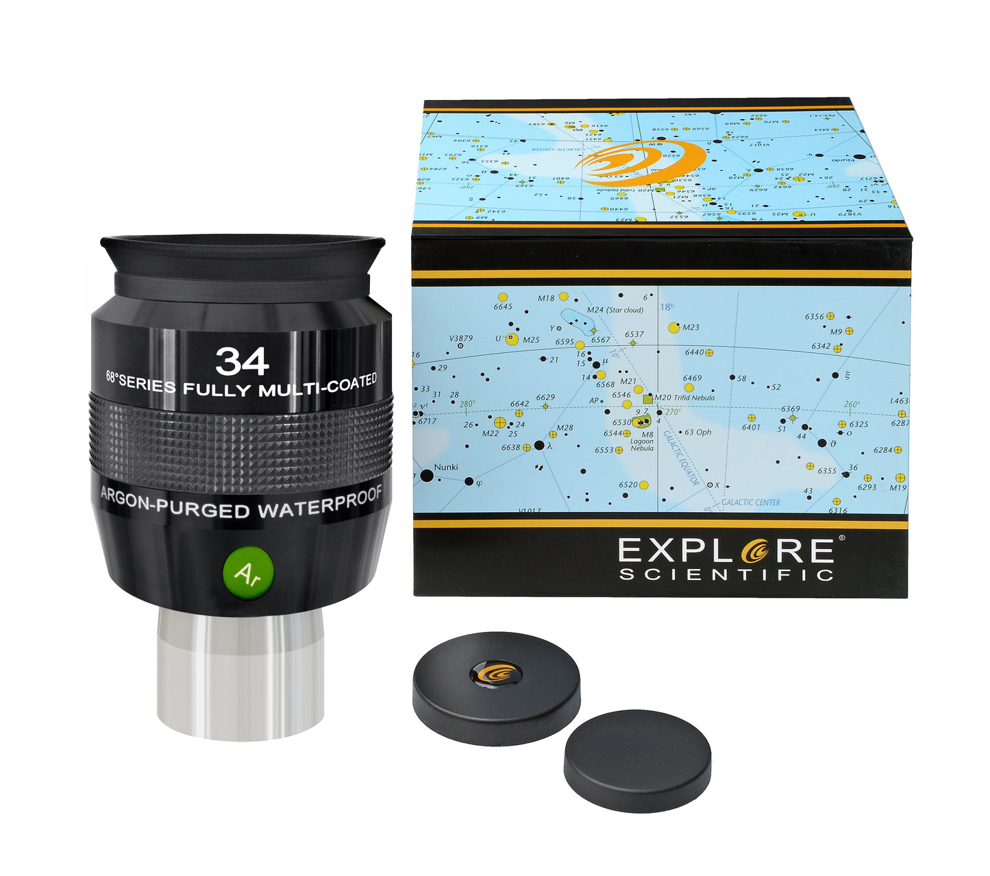EXPLORE SCIENTIFIC 68° Ar 34mm (2") Eyepiece