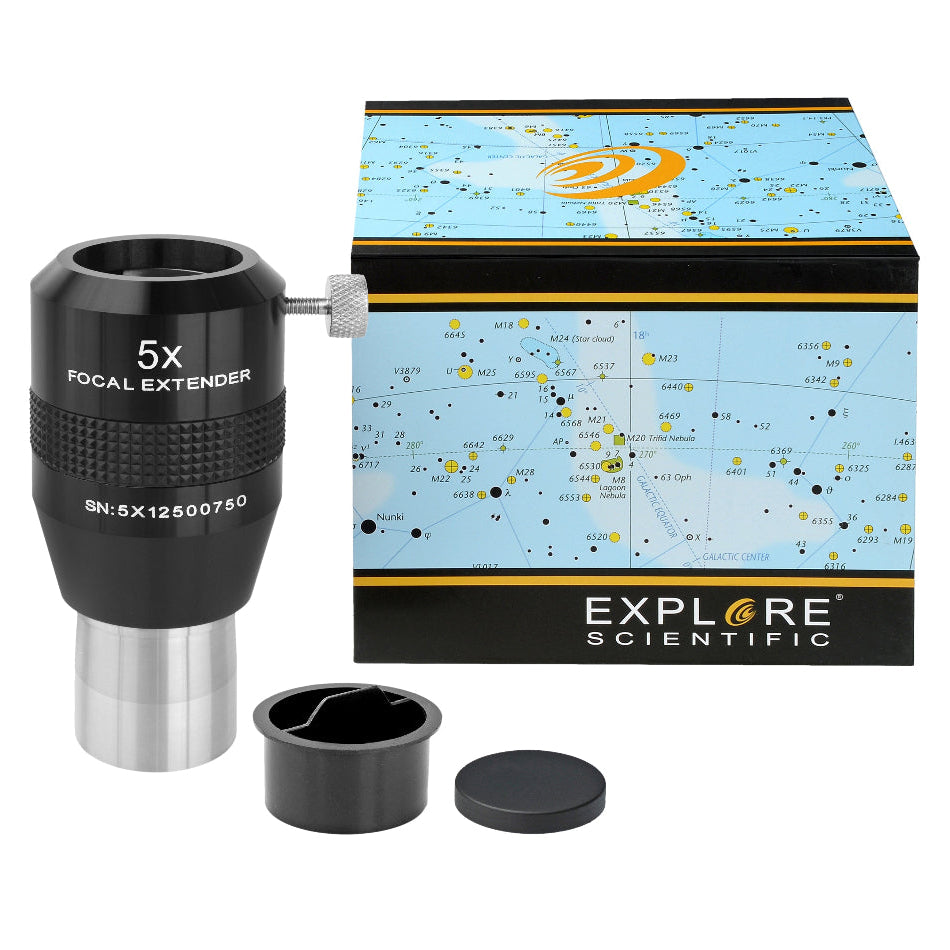 EXPLORE SCIENTIFIC Teleconvertidor 5x 31.7mm/1.25"