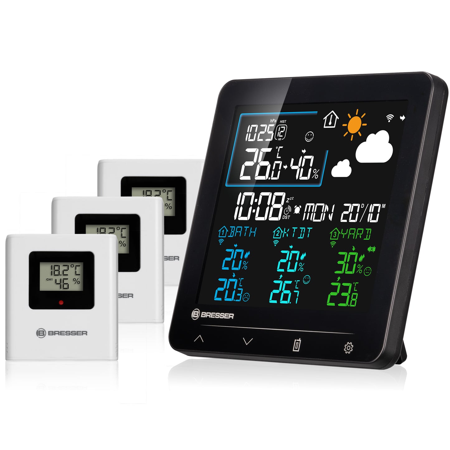 BRESSER Quadro Individio Weather Station NV