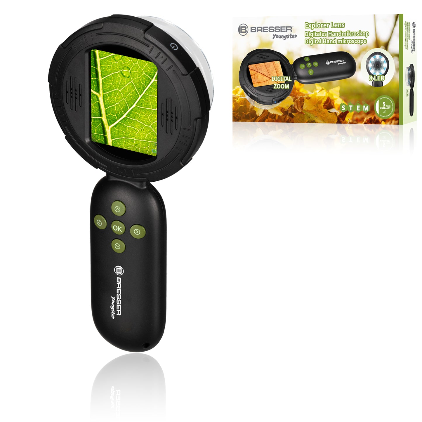 Microscopio digital de mano para niños BRESSER YOUNGSTER