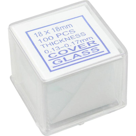 Coverslips 18x18 mm