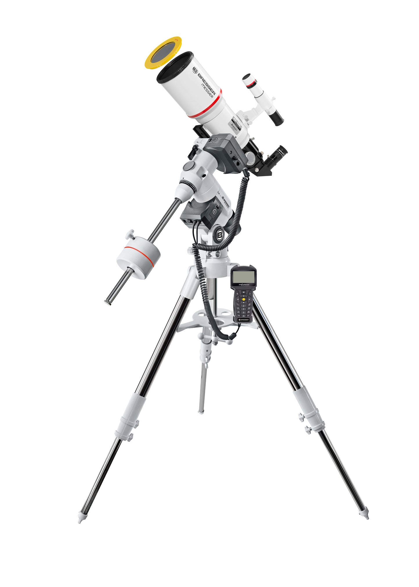 Telescópio BRESSER Messier AR-102xs/460 EXOS-2/EQ5 Goto