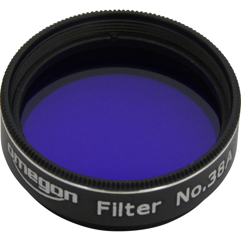 Filtro de color .38A azul oscuro de 1;25''