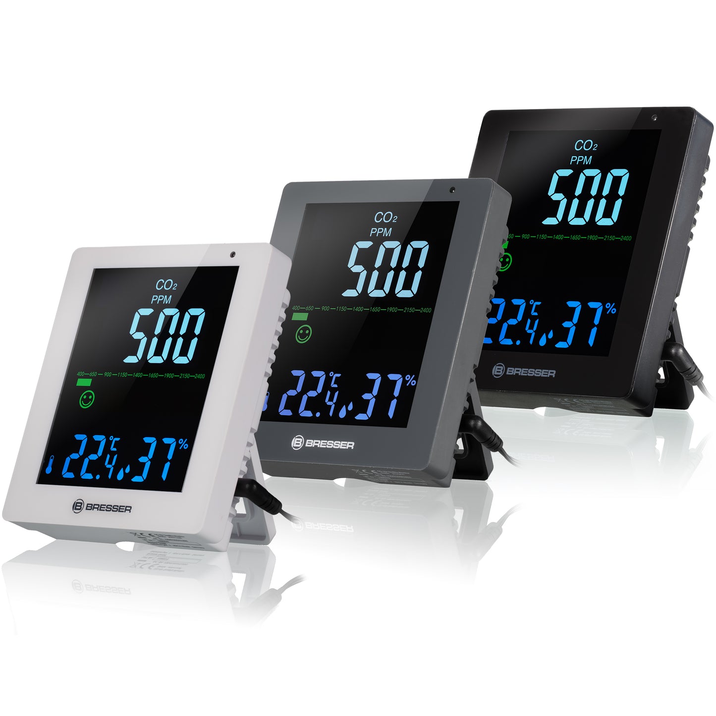 BRESSER CO² Smile Air Quality Monitor