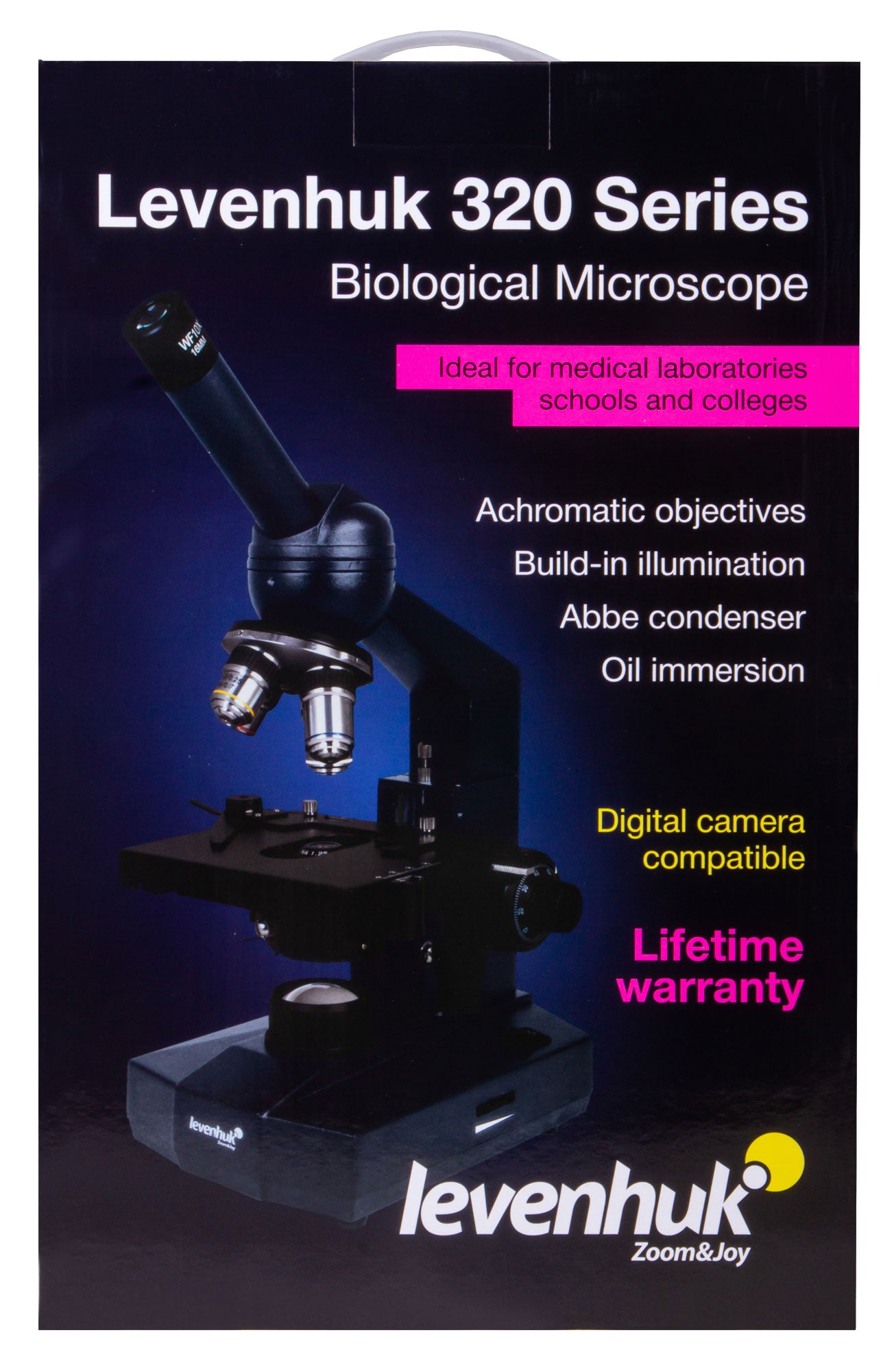 Microscópio Monocular Biológico Levenhuk 320 BASE