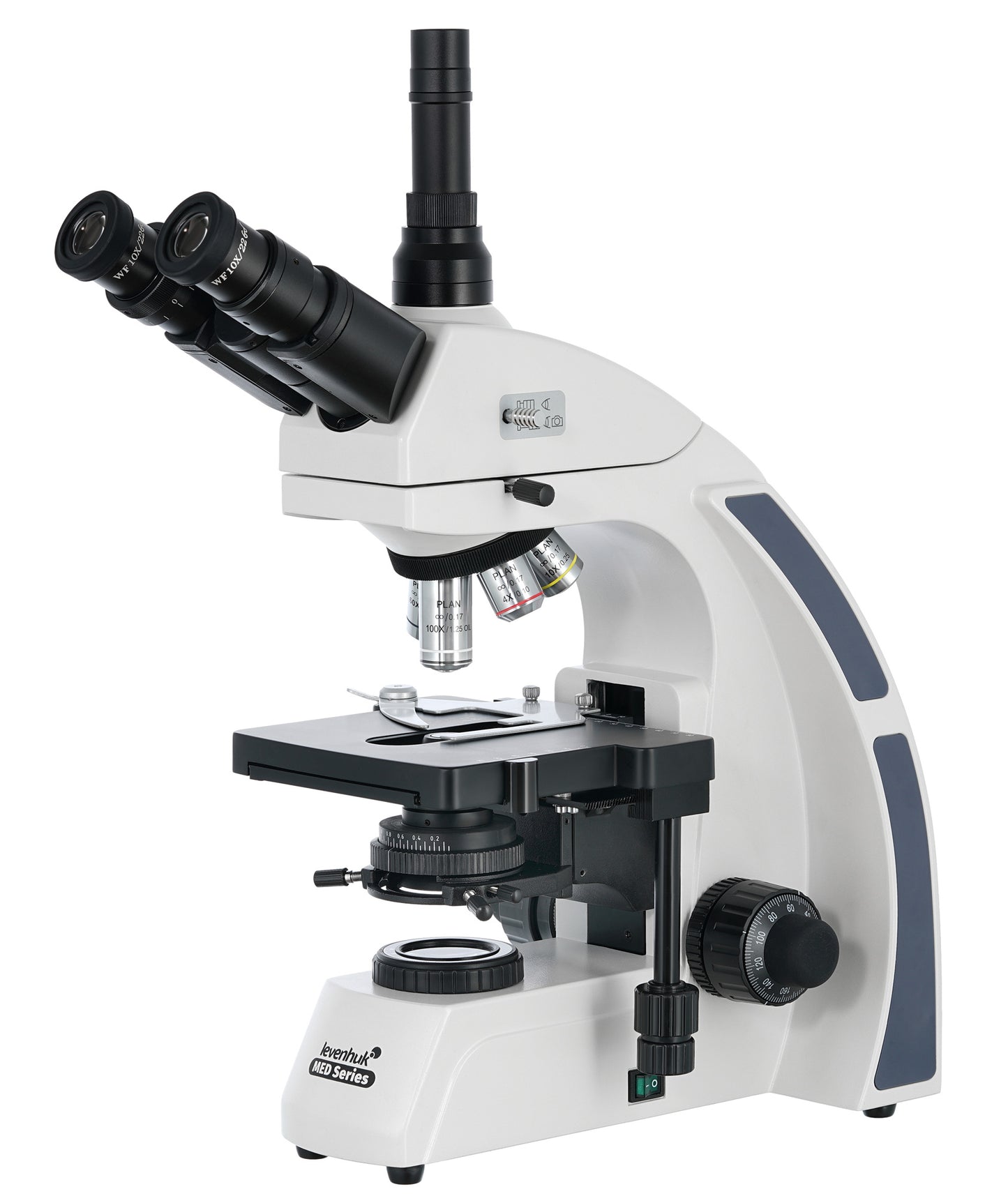 Microscópio trinocular Levenhuk MED 40T