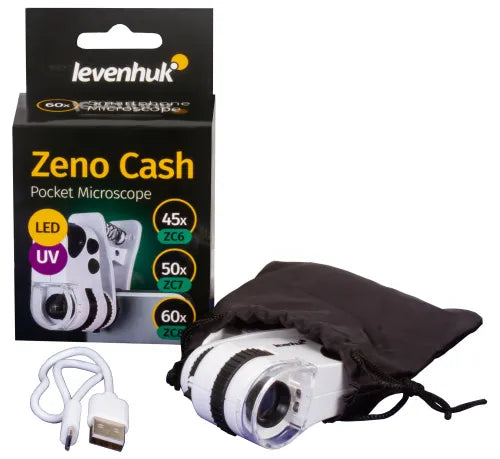 Microscópio de bolso Levenhuk Zeno Cash ZC6