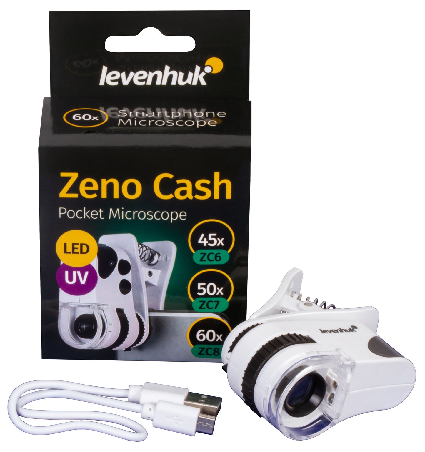 Microscópio de bolso Levenhuk Zeno Cash ZC6