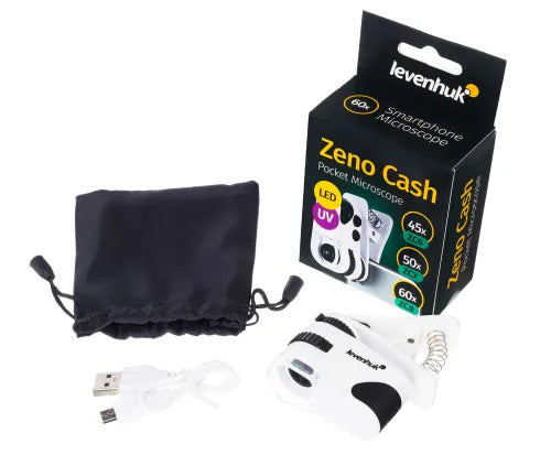 Microscópio de bolso Levenhuk Zeno Cash ZC8