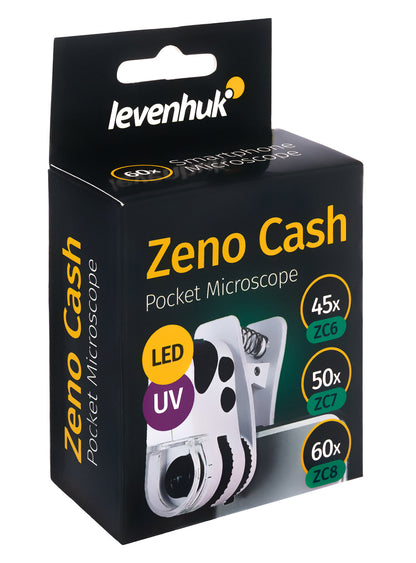 Microscópio de bolso Levenhuk Zeno Cash ZC8