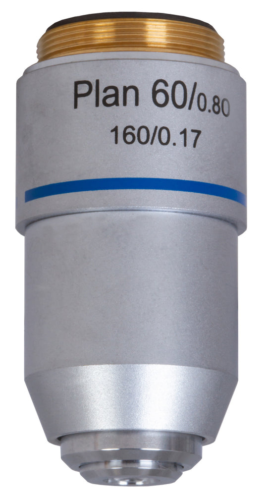 Levenhuk MED 60x objetiva plana acromática