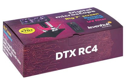 Microscopio Levenhuk DTX RC4 con mando a distancia
