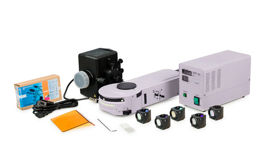 Accesorio de epifluorescencia MAGUS Epi-FL06, lámpara de mercurio, cubos de filtros de fluorescencia В/G/UV/V/R/FITC/TRITC/DAPI