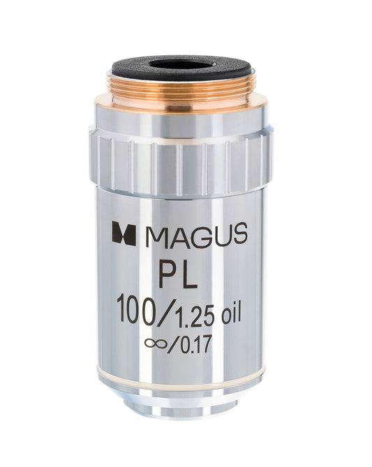 Objetivo plano corregido al infinito MAGUS MP100 OIL 100x/1,25 ∞/0,17
