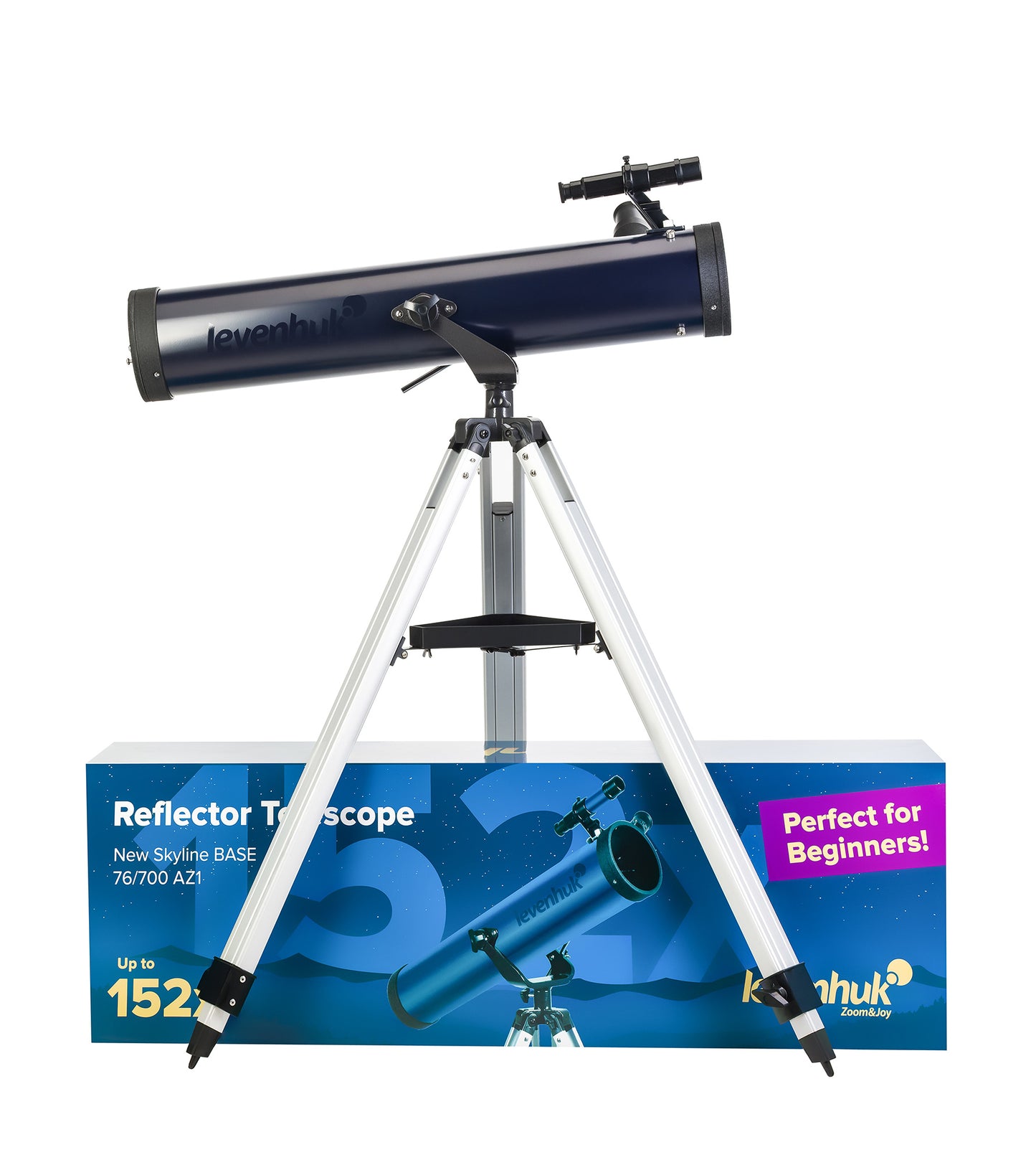 Telescopio Levenhuk New Skyline BASE 76/700 AZ1