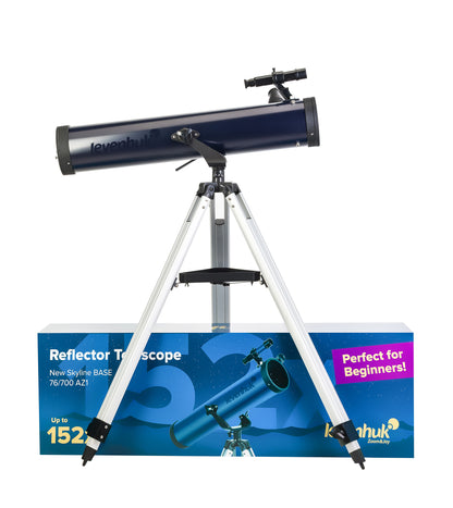 Telescopio Levenhuk New Skyline BASE 76/700 AZ1