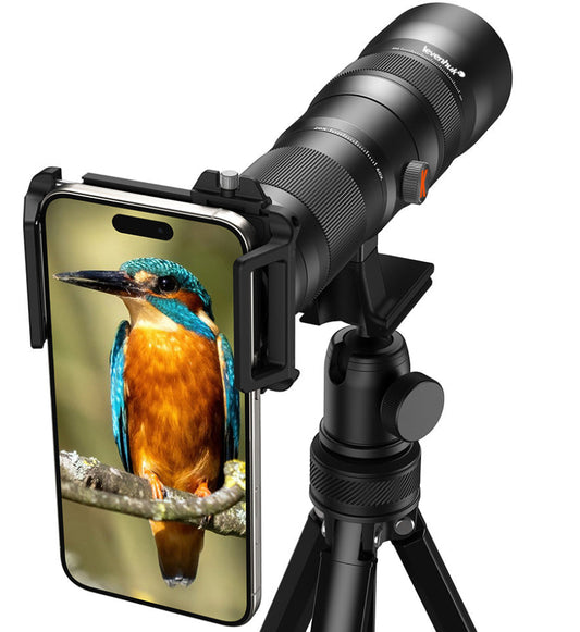 Kit teleocular para teléfono inteligente Levenhuk Kelvin TLC50