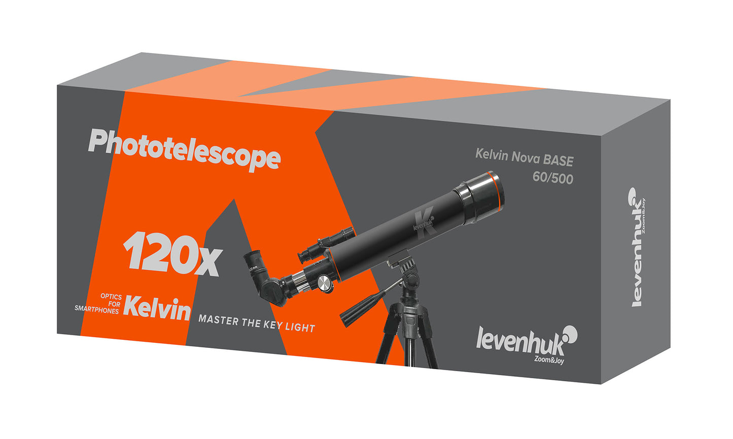 Fototelescopio Levenhuk Kelvin Nova BASE 60/500
