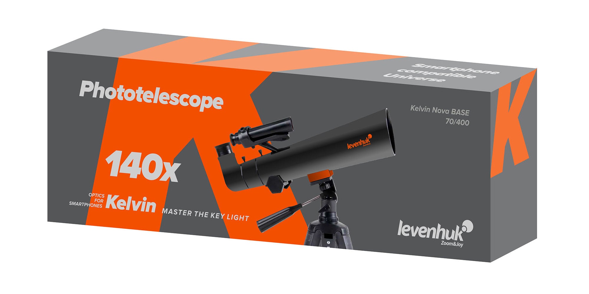 Levenhuk Kelvin Nova BASE 70/400 Photo Telescope – Astro Telescopios