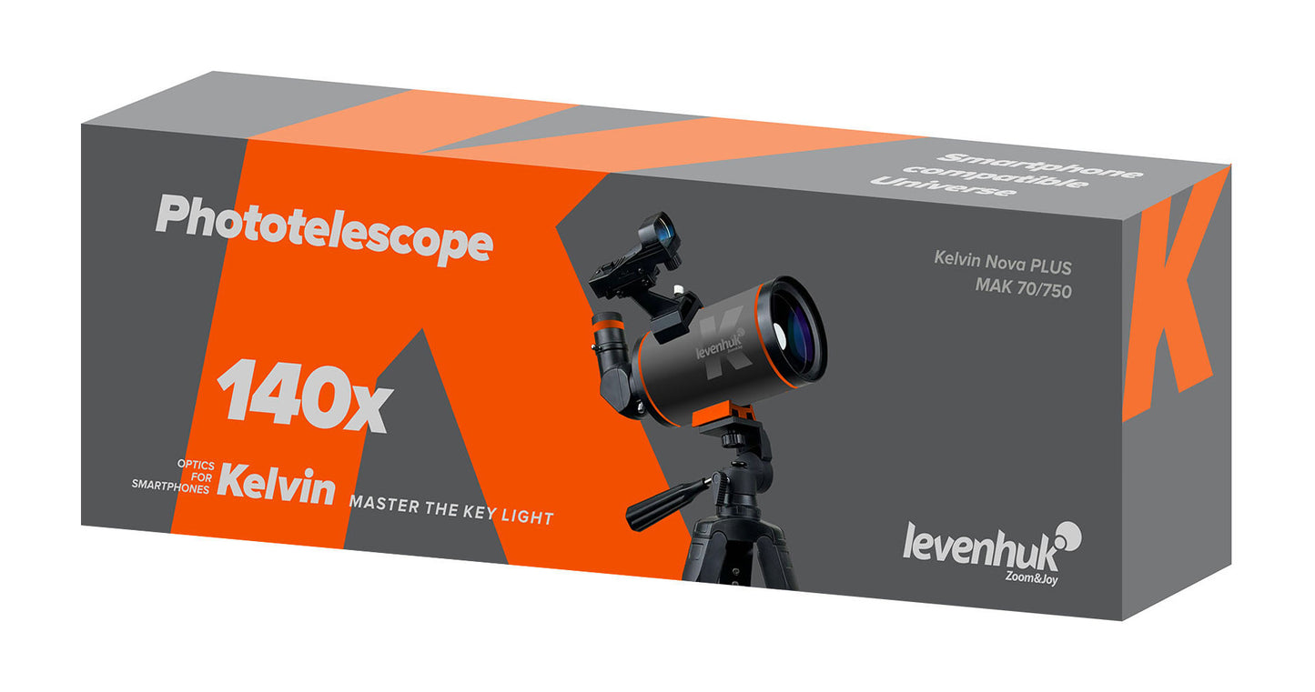 Fototelescopio Levenhuk Kelvin Nova PLUS MAK 70/750