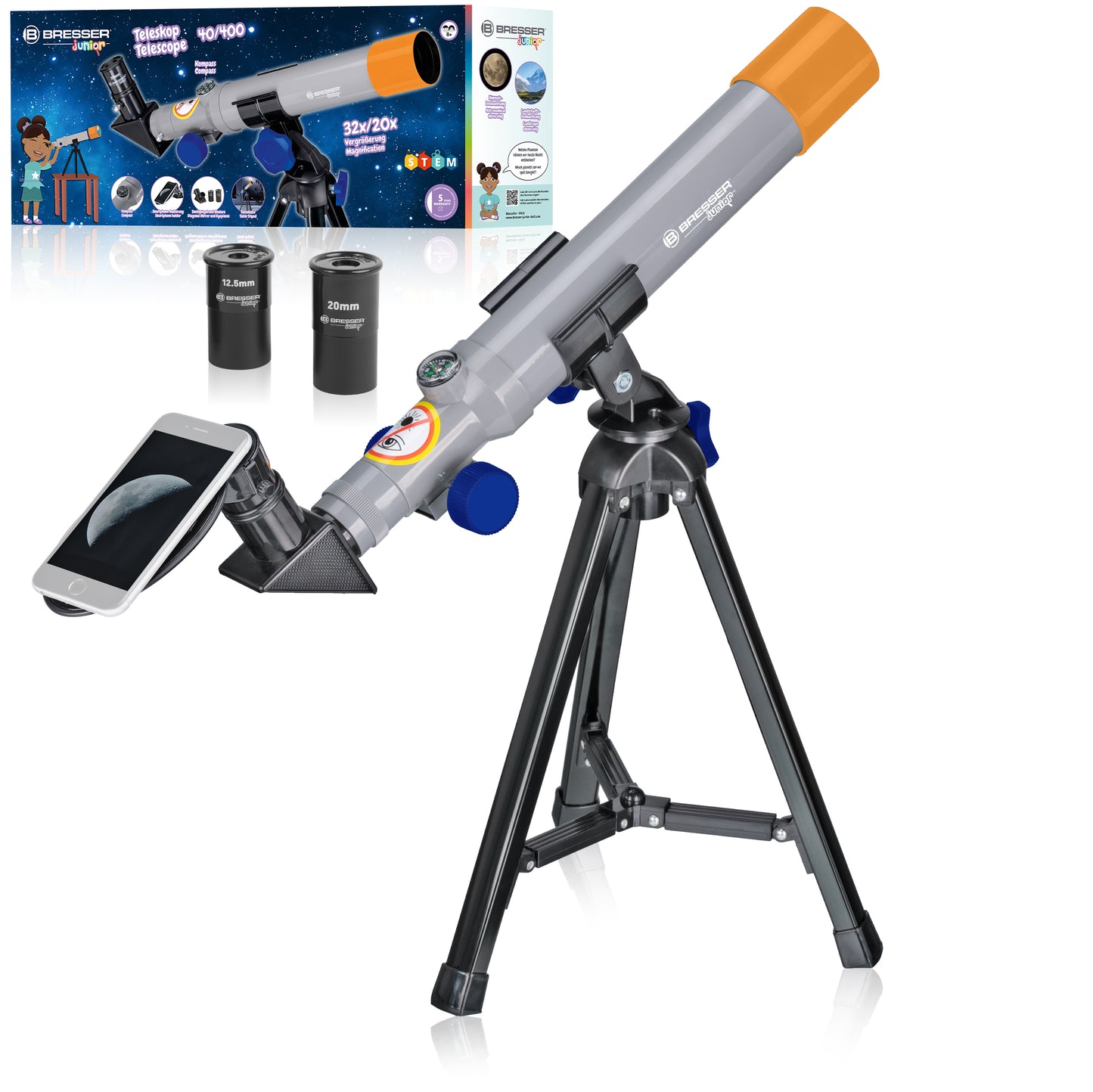 BRESSER JUNIOR Compact Telescope for Kids