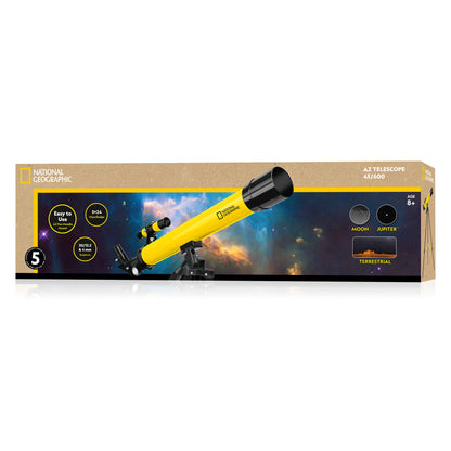 Telescopio refractor 45/600 NATIONAL GEOGRAPHIC con Montura AZ