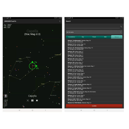 Telescopio Smart BRESSER PushTo AR-80/400 con trípode