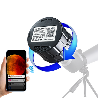 Cámara Ocular WiFi 2.5K CMOS para telescopio