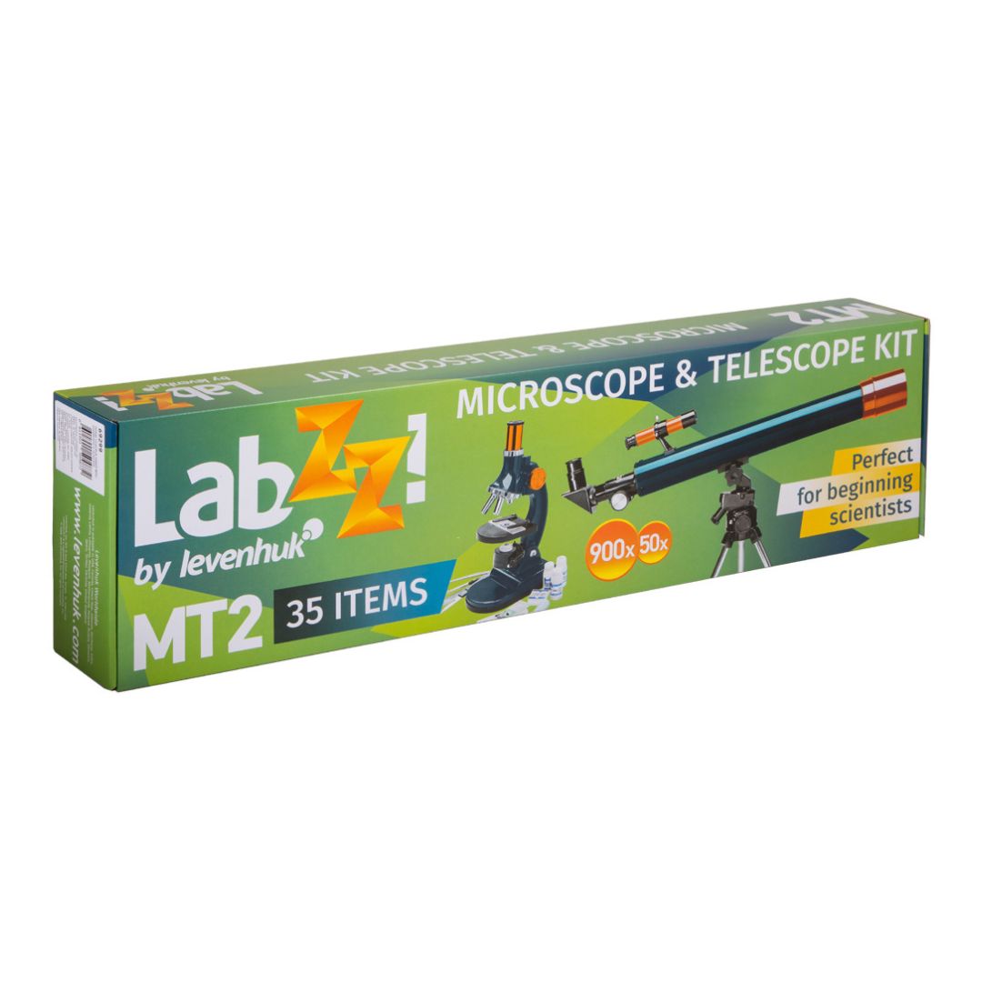 Conjunto de microscopio y telescopio para niños LabZZ MT2