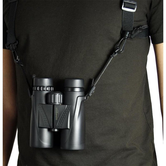 Correa de transporte cruzada para prismáticos