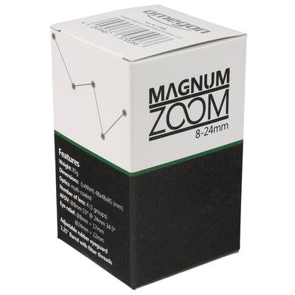 Ocular magnum com zoom, 8-24 mm, 1,25''