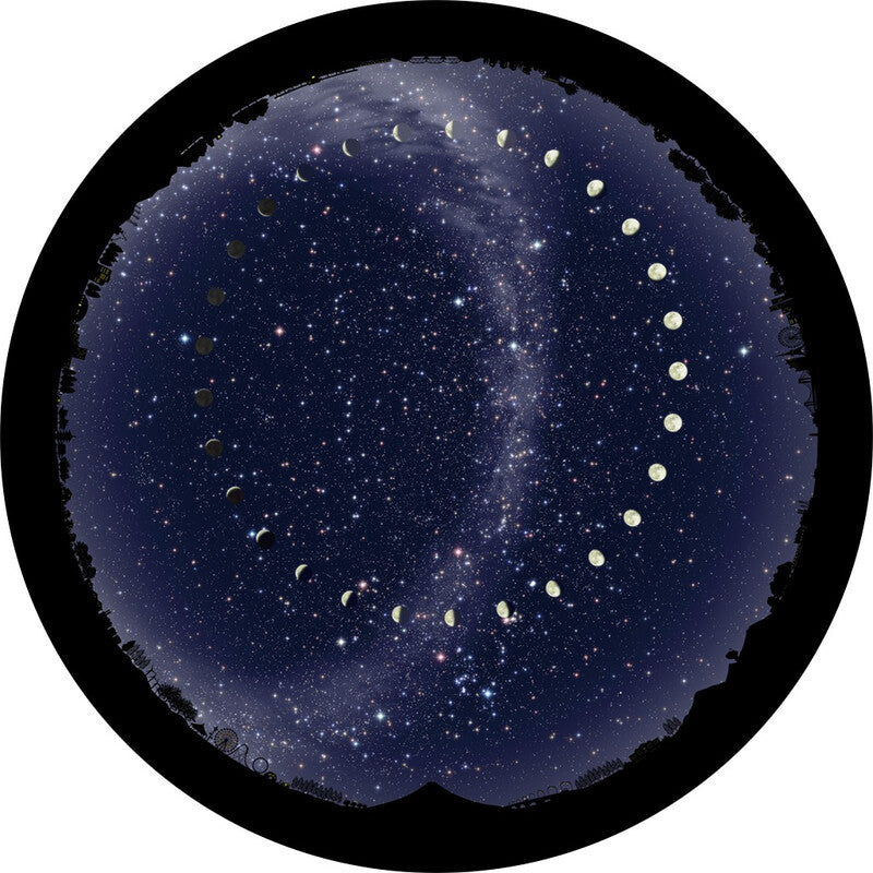 Diapositiva para el Planetario Homestar de Sega Fases de la luna