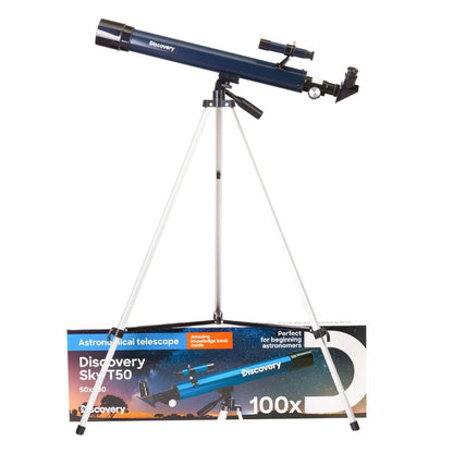 Discovery Sky T50 Telescope with Book