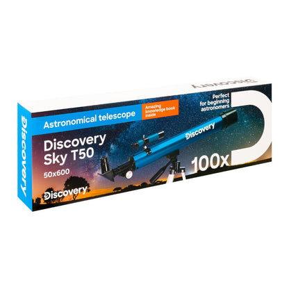 Telescópio Discovery Sky T50 com livro