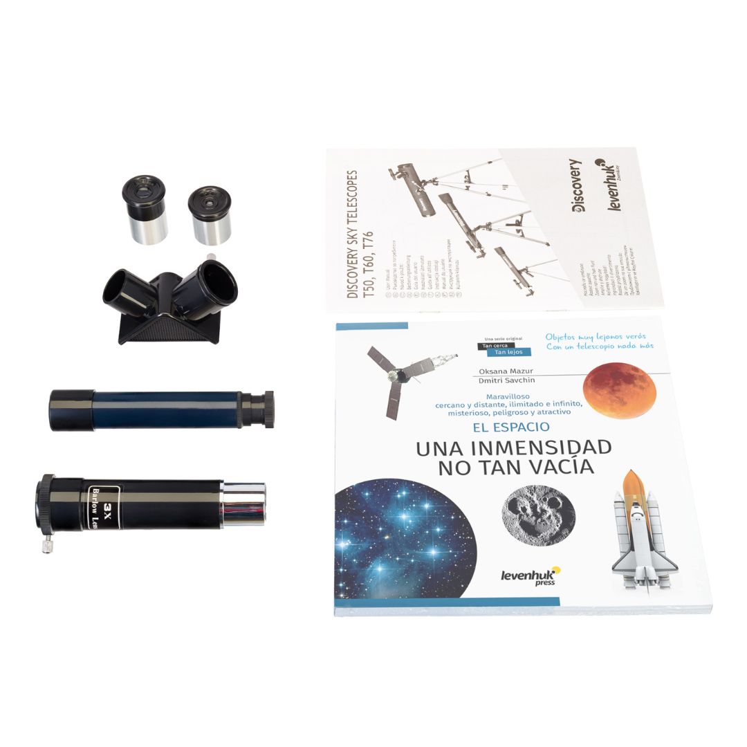 Discovery Sky T50 Telescope with Book