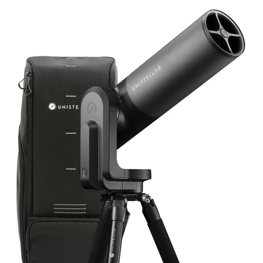 N 114/450 eQuinox 2 telescope with carrying backpack