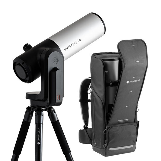 N 114/450 eVscope 2 telescope with carrying backpack