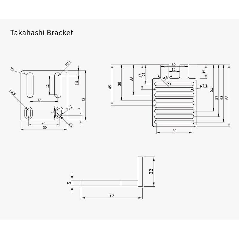 Adaptador para motor de enfoque EAF a Takahashi