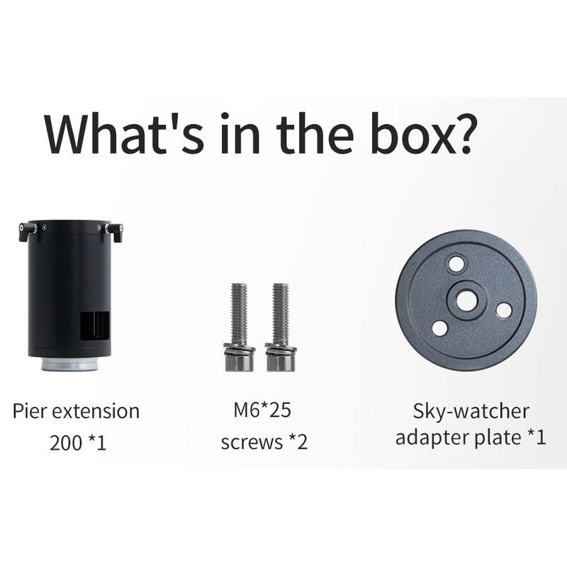 Alargador de mástil PE200