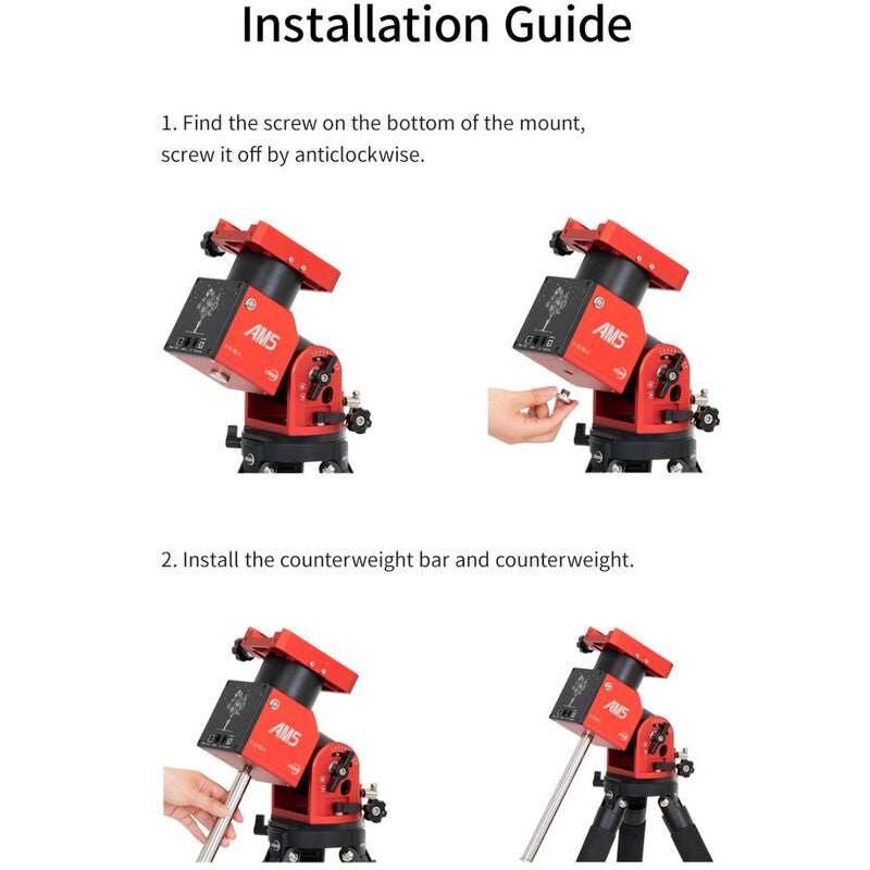 Barra de contrapeso para AM5 / AM3