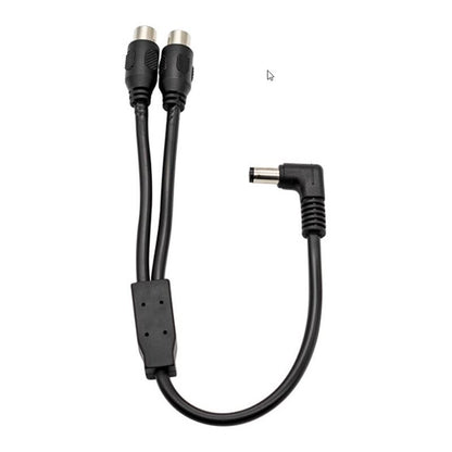 Cable DC Y Split (conector hueco a RCA)