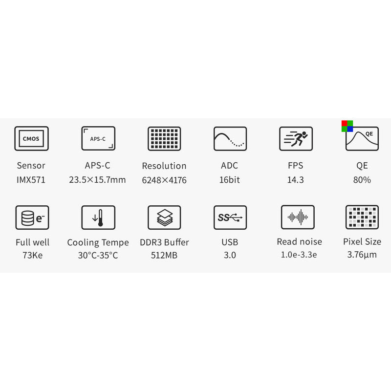 ASI 2600 MC Pro Color Camera