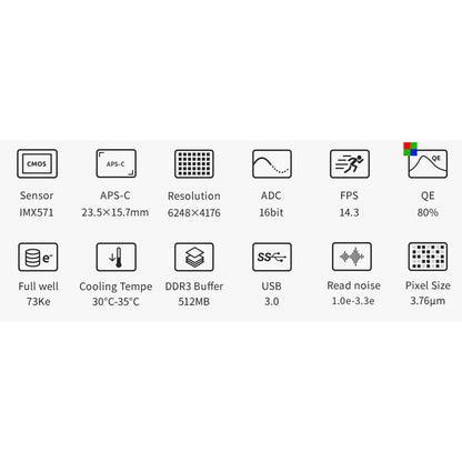 ASI 2600 MC Pro Color Camera
