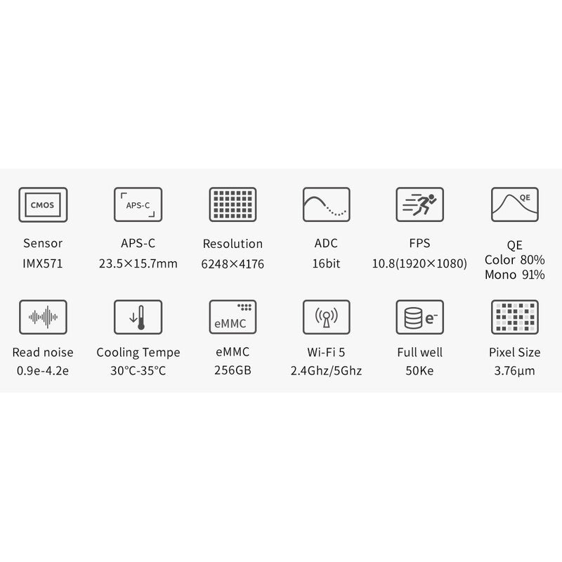 ASI 2600 MM-Air Mono Camera