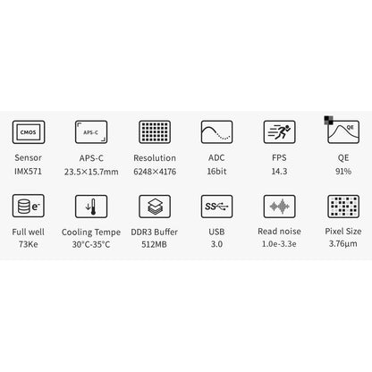 ASI 2600 MM Pro Mono Camera