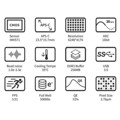 ASI 2600 MM Pro Mono Camera