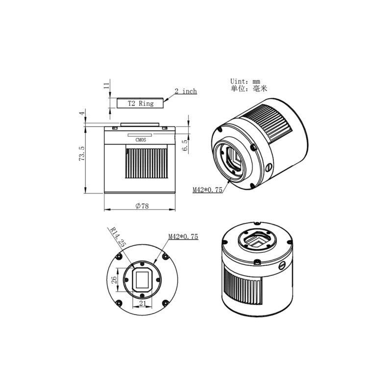 ASI 294 MC Pro Color Camera