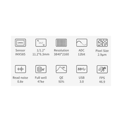 Cámara ASI 585 MC Color