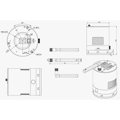 Cámara ASI 585 MM-Air Mono